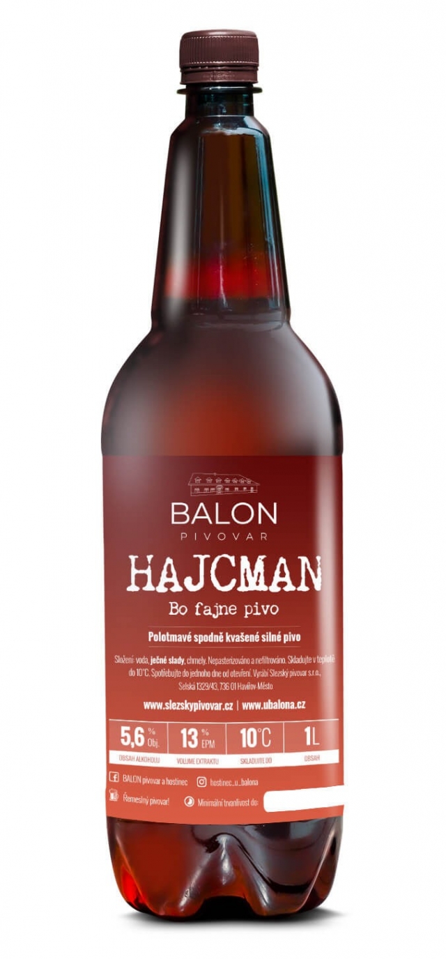 Hajcman - Polotmavé spodně kvašené silné pivo